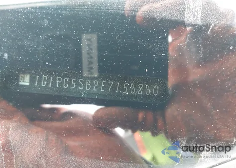 2014 Chevrolet Cruze 1Lt Auto из США, поврежденный, VIN 1G1PC5SB2E7153830